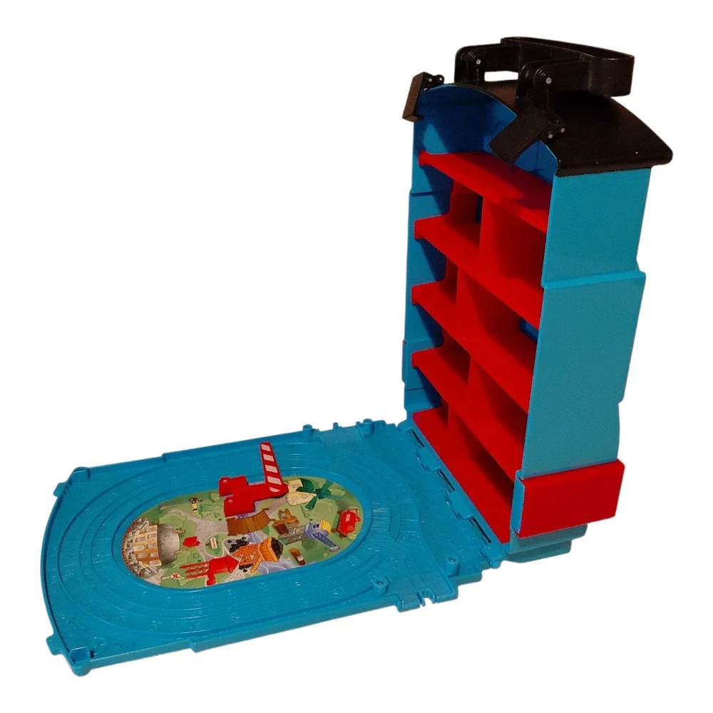 Thomas & Friends Take N Play Train Carry Case & Talking Flynn Firetruck